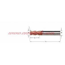 Corner Radius End Mill Dormer S767
